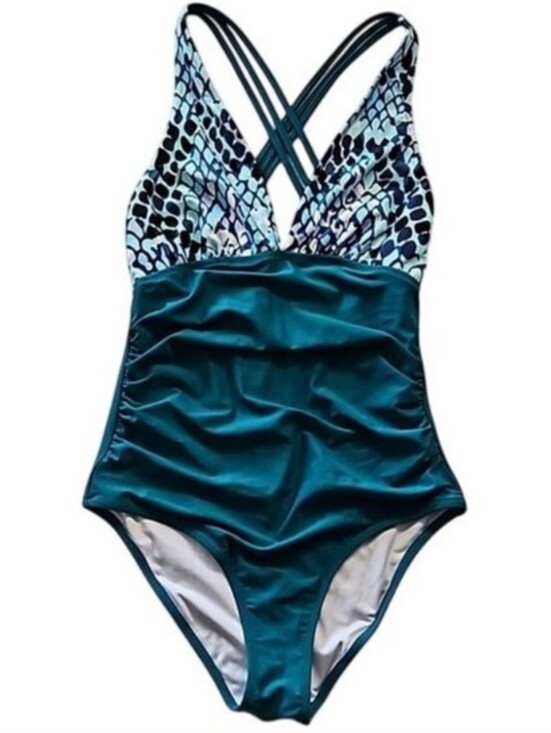 Cupshe Other - CUPSHE One Piece Swimsuit Small New Beach Vacation Women's Tropical Resort